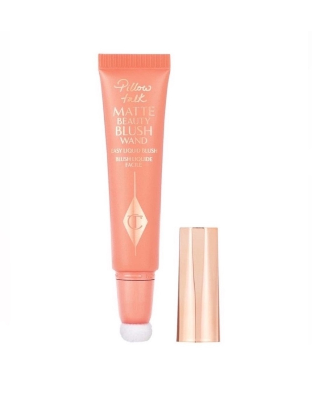 Charlotte Tilbury Matte Beauty Blush Wand in shade peach pop